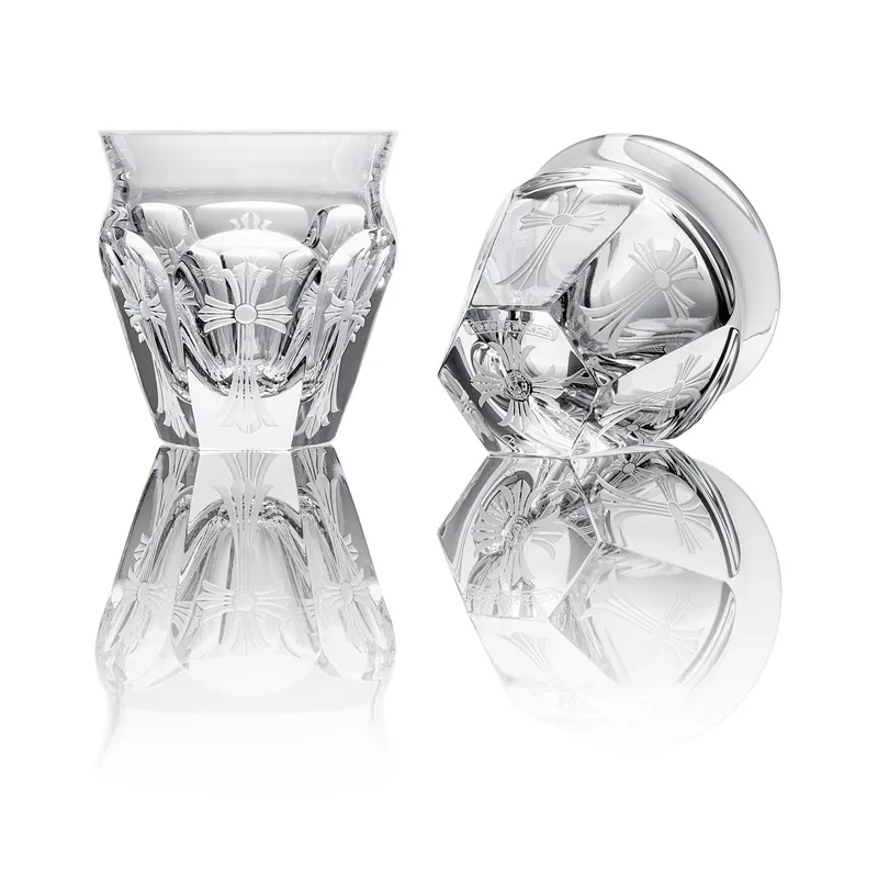 Chrome Hearts Baccarat Coffee Cup Set of Two