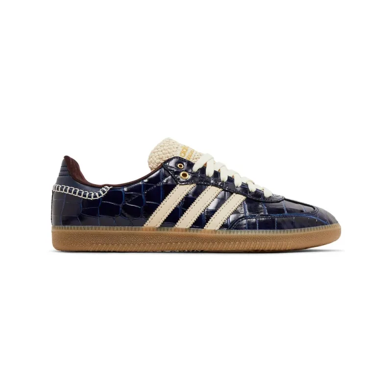 Wales Bonner x adidas Samba OG Croc Collegiate Navy