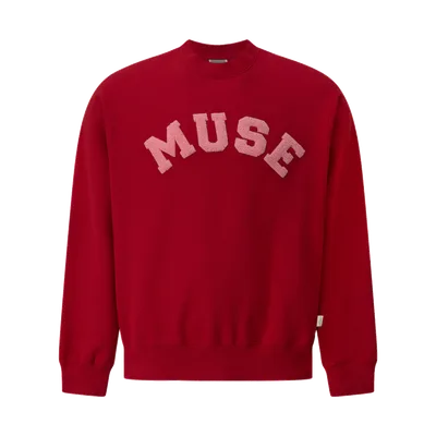 CBM Heavyweight Chenille Sweatshirt Cherry