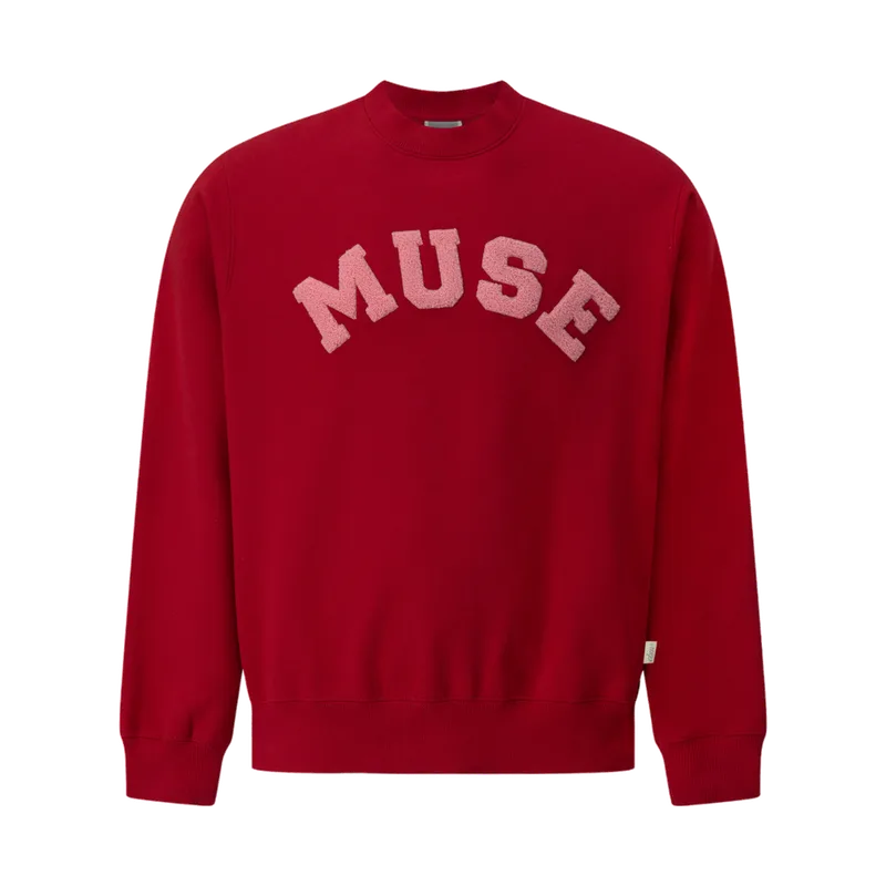CBM Heavyweight Chenille Sweatshirt Cherry