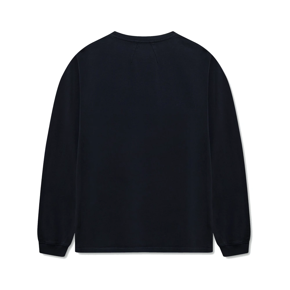 Rhude Montenegro Regatta LS Tee Vintage Black / Navy / Green