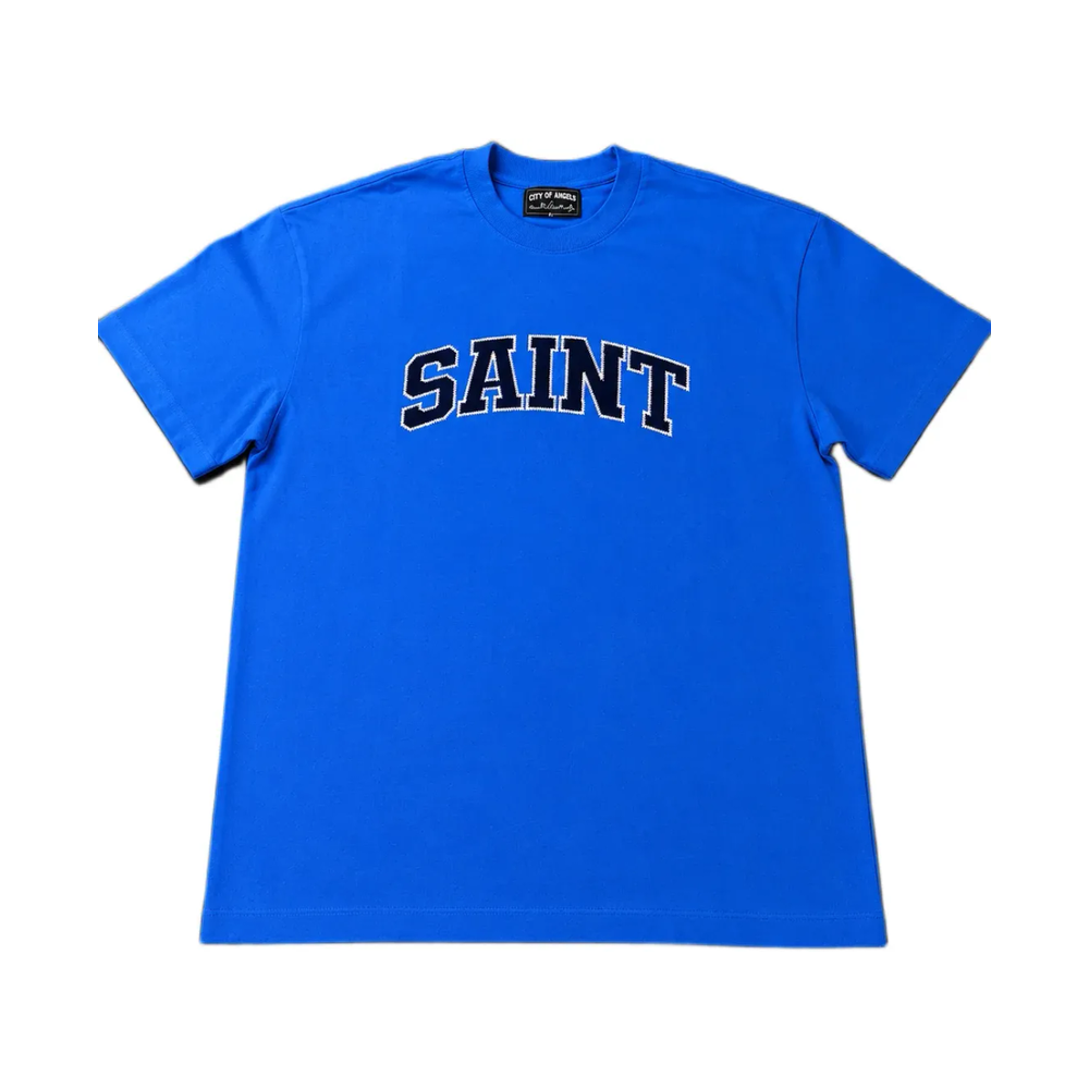 Saint Terry T-Shirt Cobalt Rush