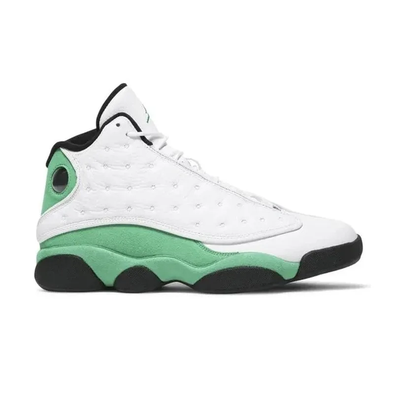Jordan 13 Retro White Lucky Green