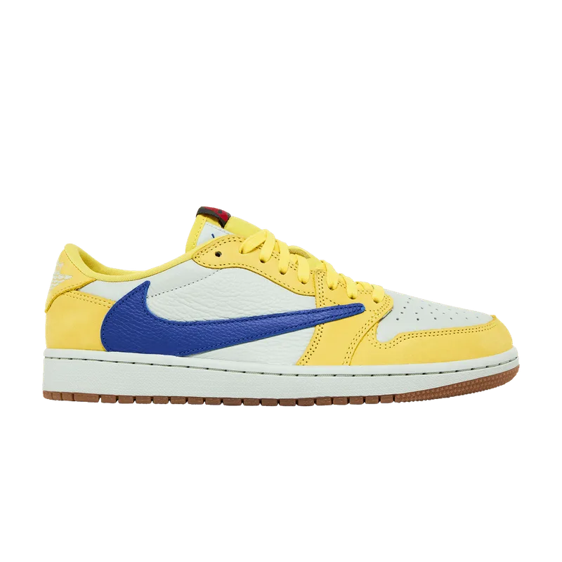 Jordan 1 Retro Low OG SP Travis Scott Canary (Women's)-DZ4137-700