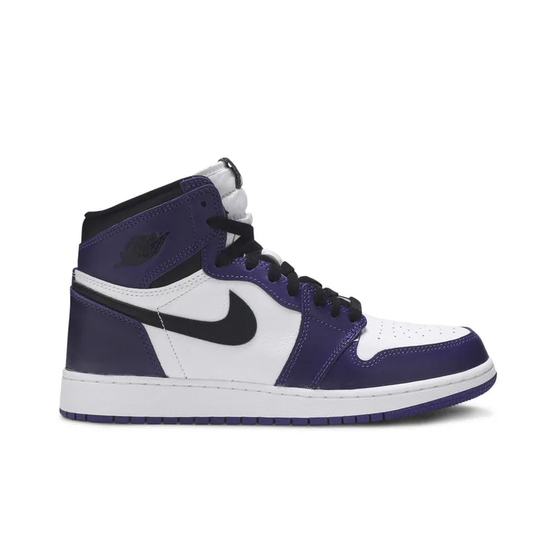 Jordan 1 Retro High Court Purple White (GS)