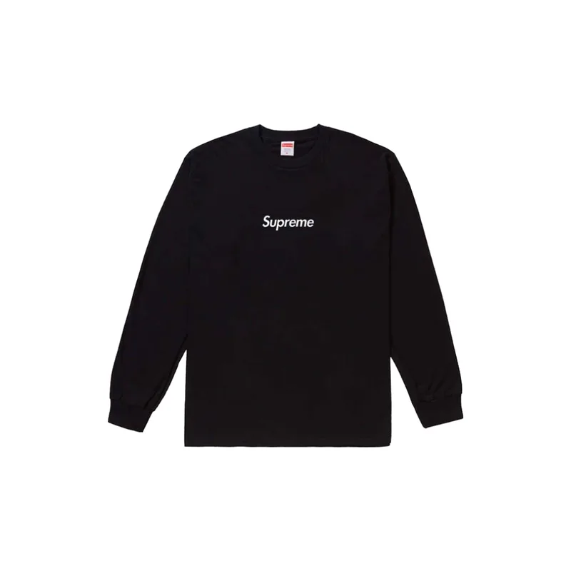 Supreme Box Logo L/S t-shirt Black