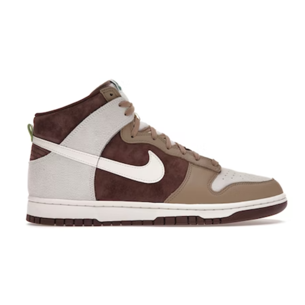 Nike Dunk High Light Chocolat