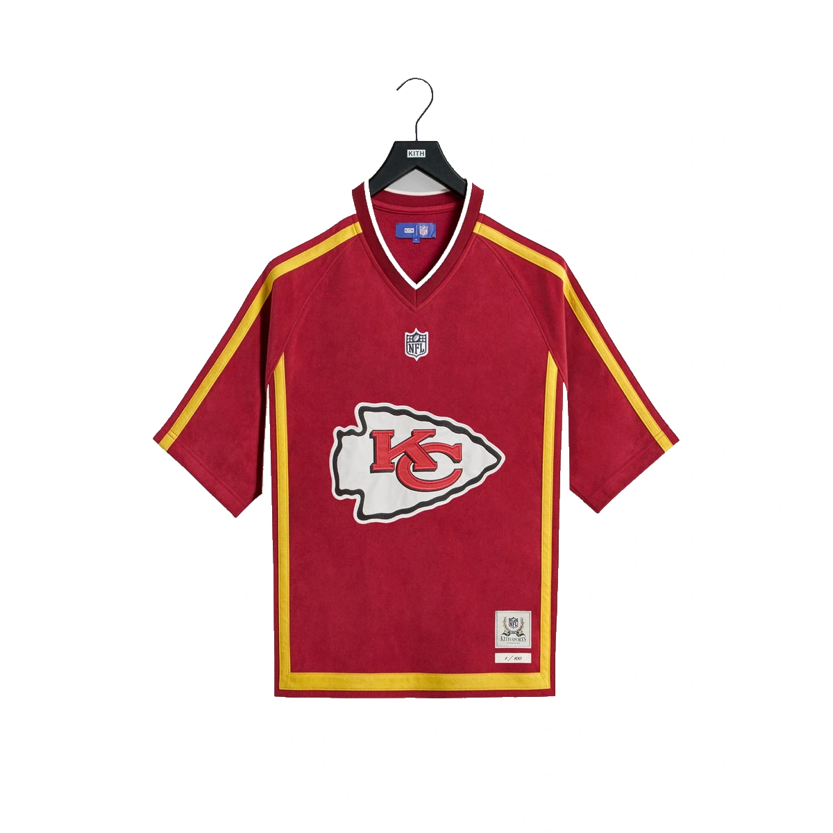Kith & the NFL for the Kansas City Chiefs Leon Shirt Race