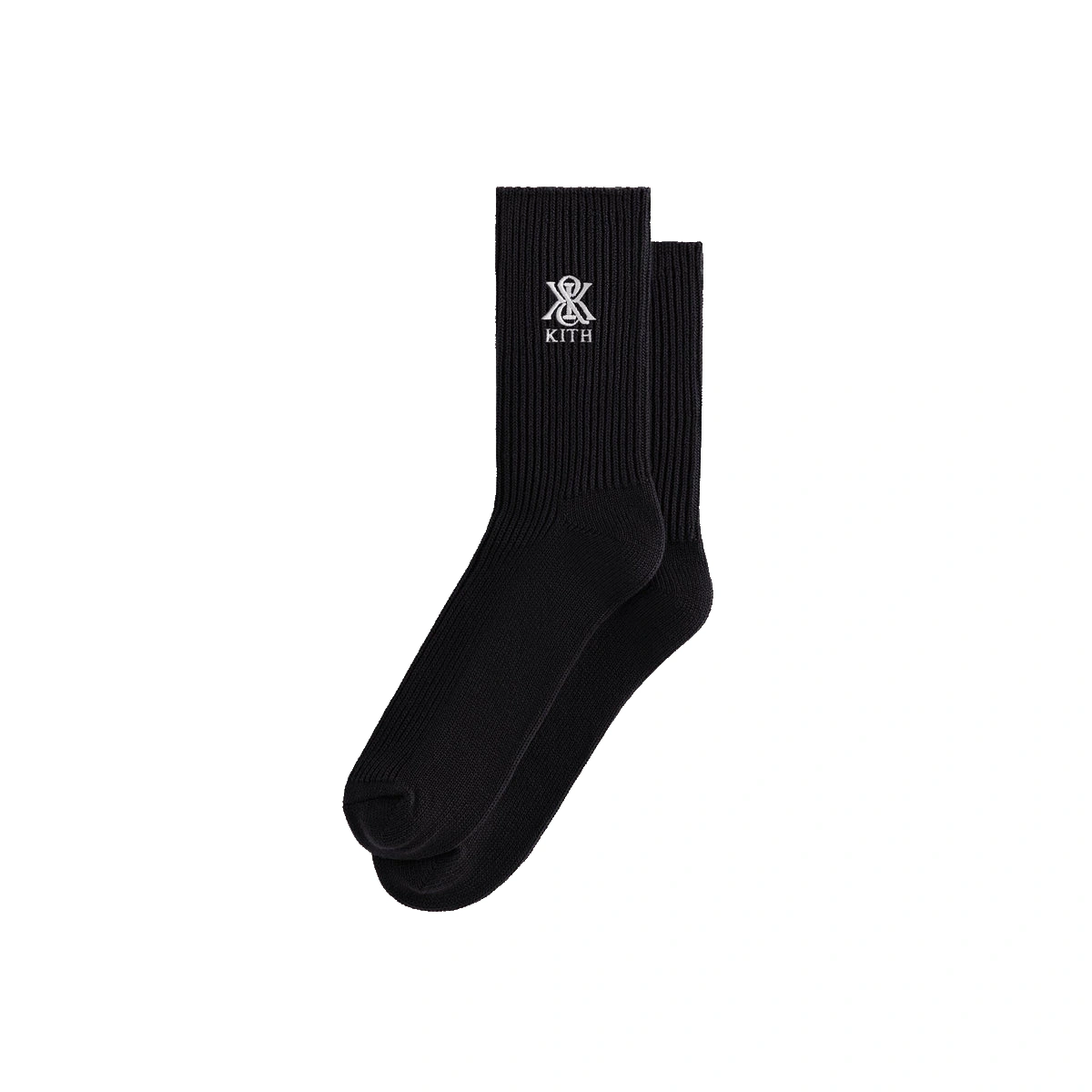 Kith Crest Relaxed Socks Black