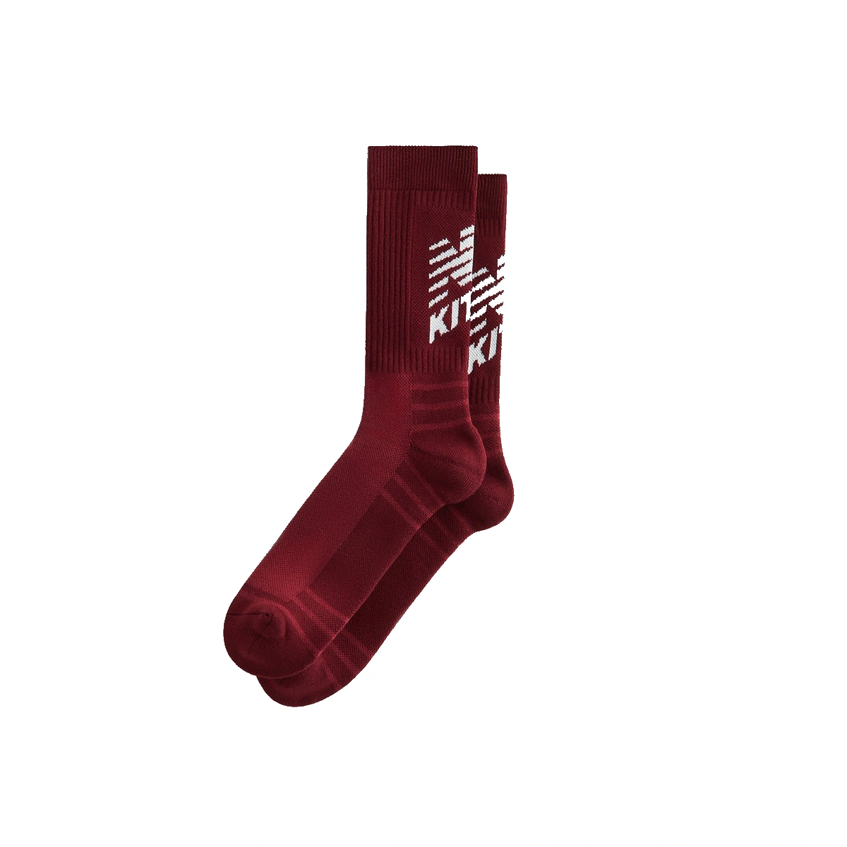 Kith & New Balance Big Logo Crew Socks Biking Red