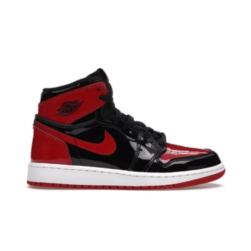 Air Jordan 1 Retro High OG Patent Bred (junior)