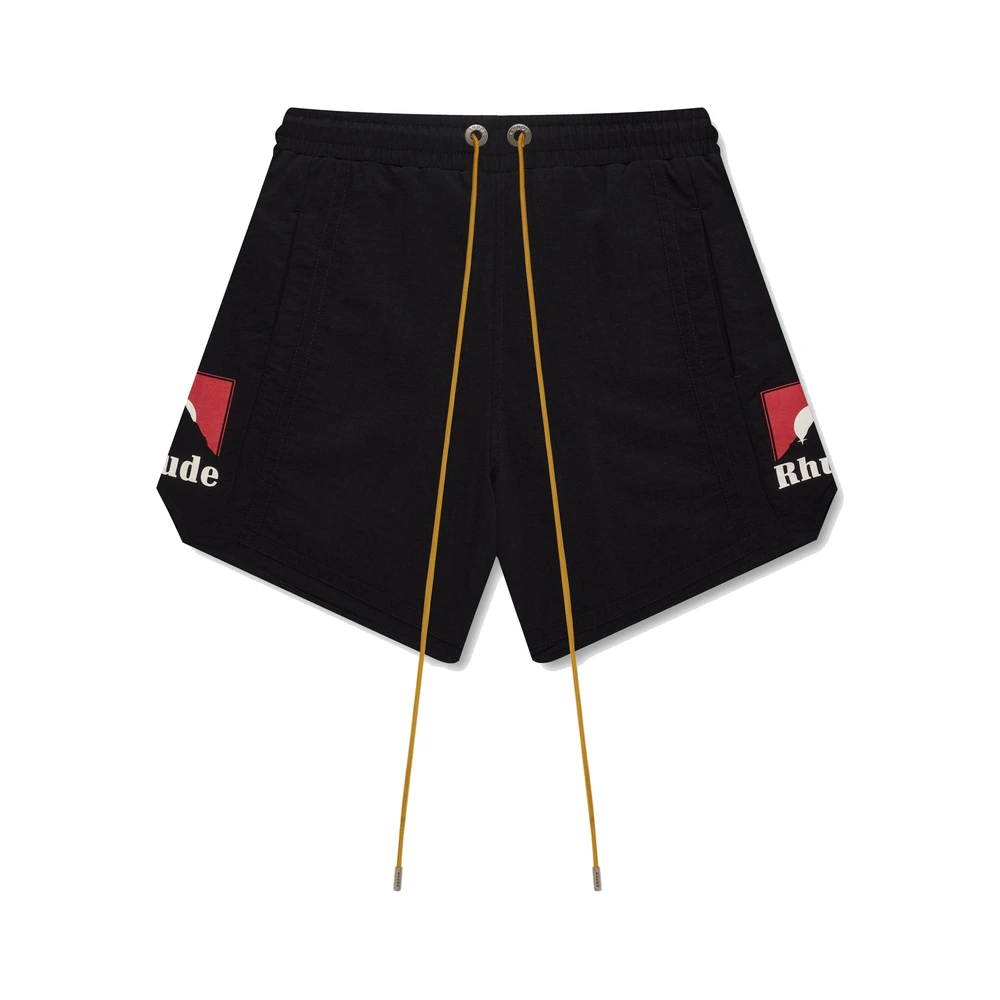 Rhude Moonlight Short Black / Red / White