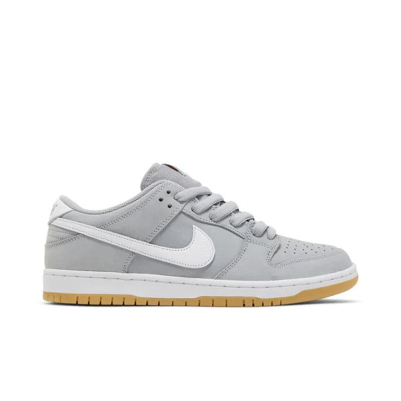 Nike SB Dunk Low Pro ISO Orange Label Wolf Grey Gum