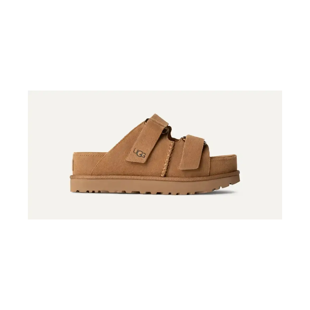 UGG Goldenstar Hi Slide Chestnut Tan