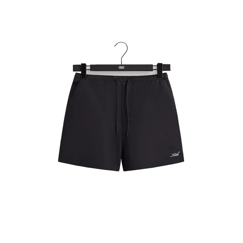 Kith Twill Collins Swim Short Black