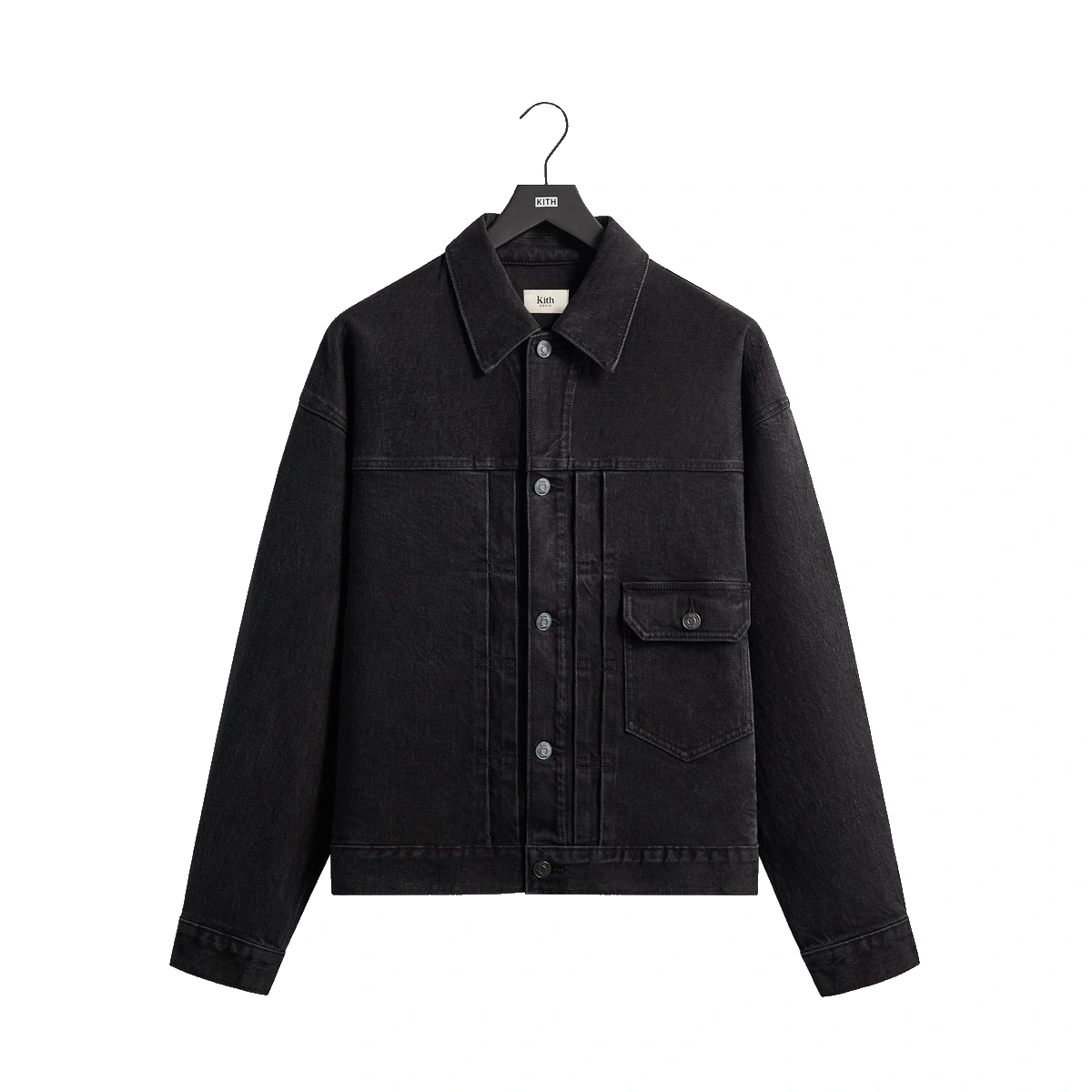 Kith Alonzo Denim Jacket Washed Black