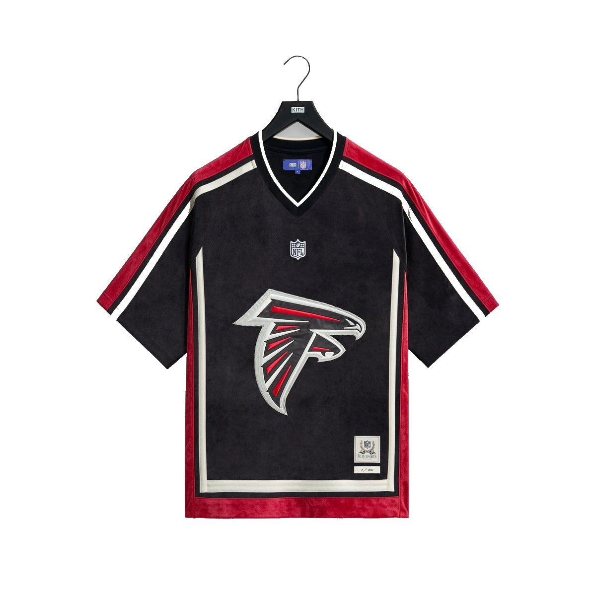 Kith & the NFL for the Atlanta Falcons Leon Shirt Black