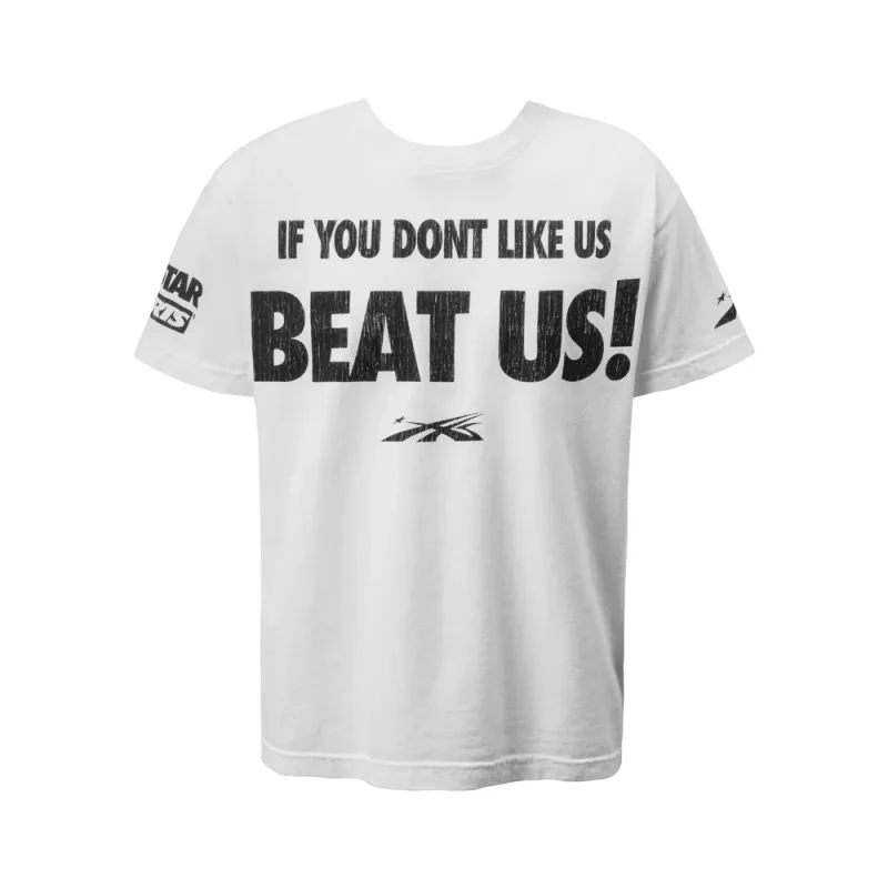 Hellstar Beat Us! T-Shirt White