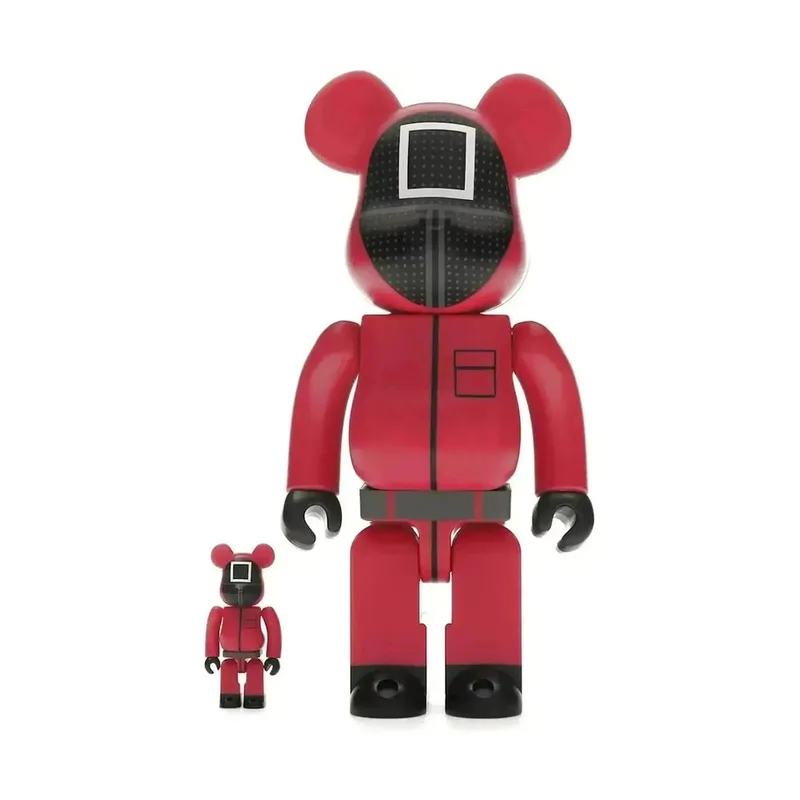 Bearbrick x Squid Game Guard 100% & 400% Set