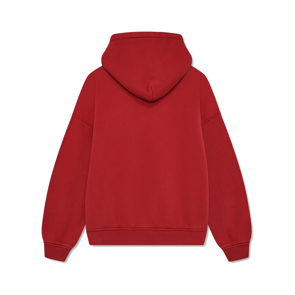Rhude Set Piece Hoodie Vintage Red