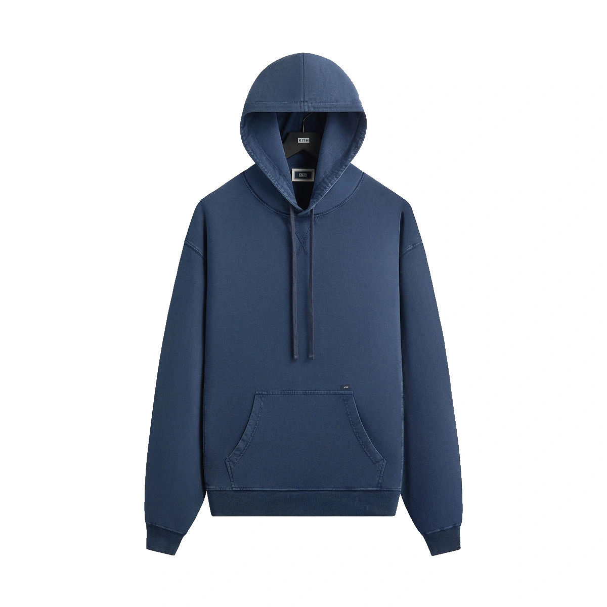 Kith Indigo Micro Fleece Williams III Hoodie Dark Indigo