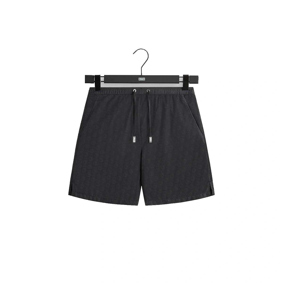 Giorgio Armani & Kith Jacquard Collins Swim Short Black