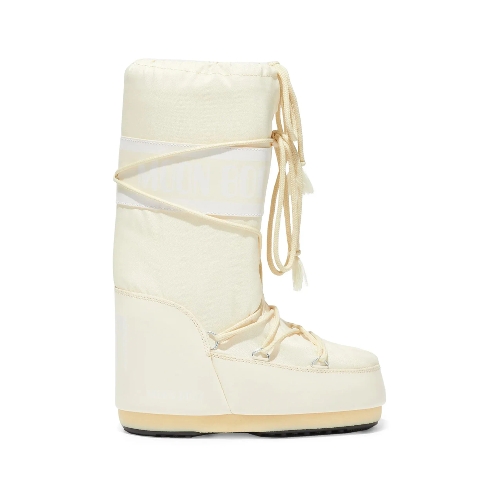 Moon Boot Icon Nylon Boots Cream 14004400