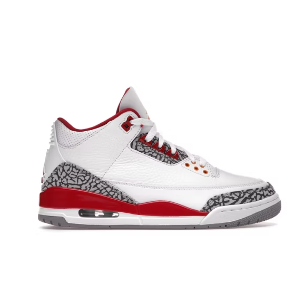 Jordan 3 Retro Rouge Cardinal 