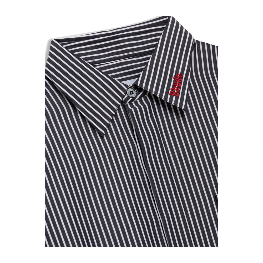 Rhude Papillon Poplin LS Shirt Black / Red / White