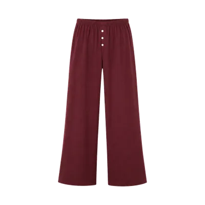 CBM Soft Cotton Pants Cabernet