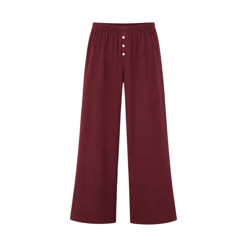 CBM Soft Cotton Pants Cabernet