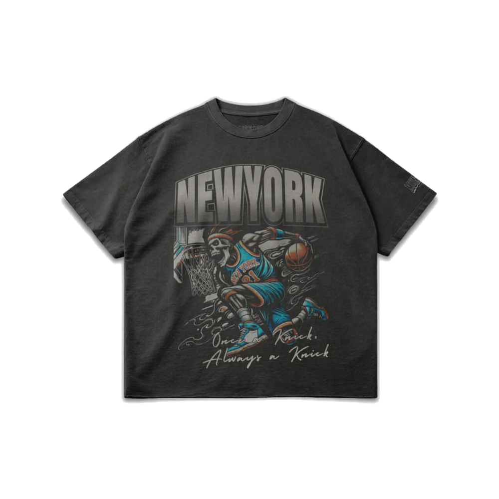 Monaco Social Club New-York Basketball Tee Dark Gray