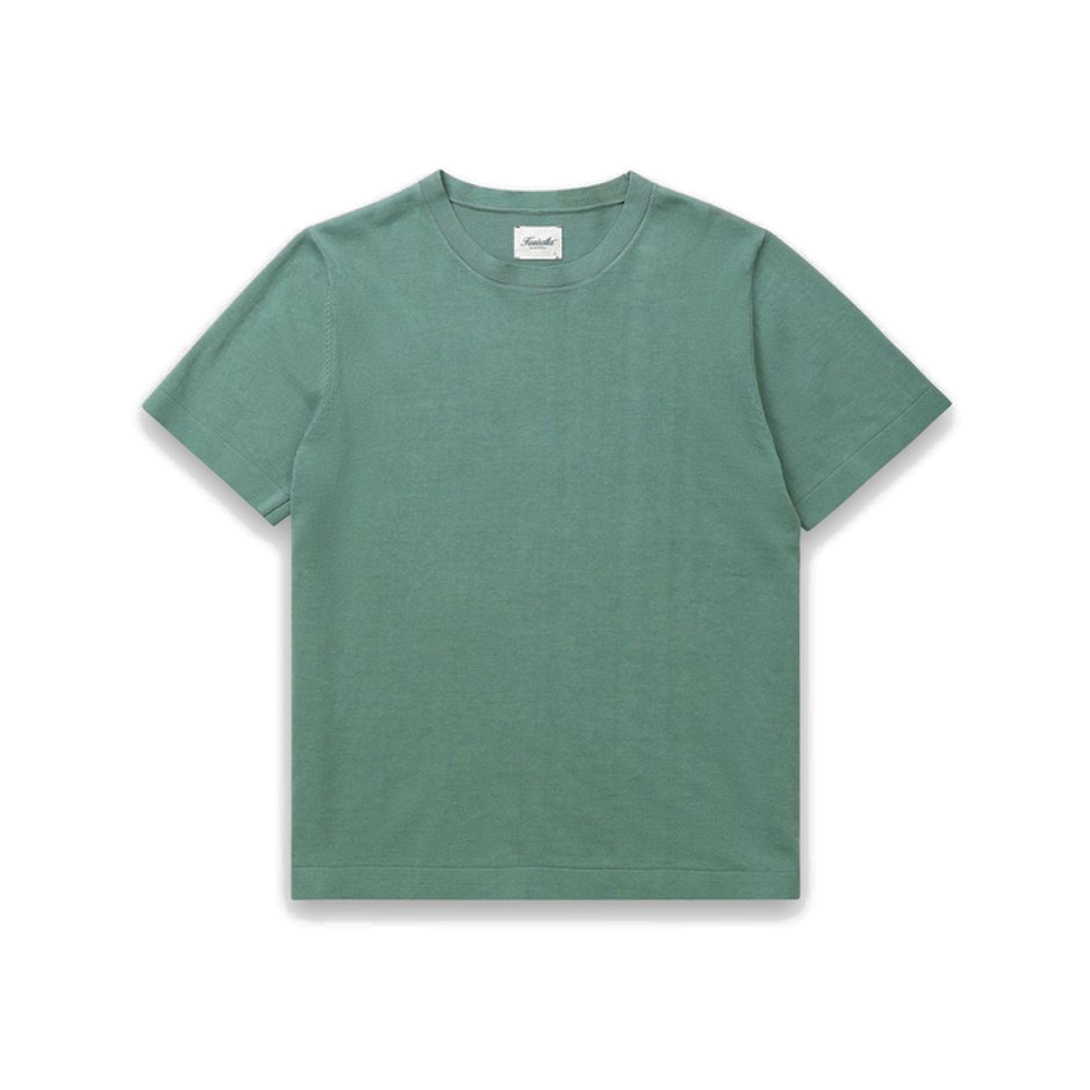 Kuwalla Tee Linen Knit Tee Aqua