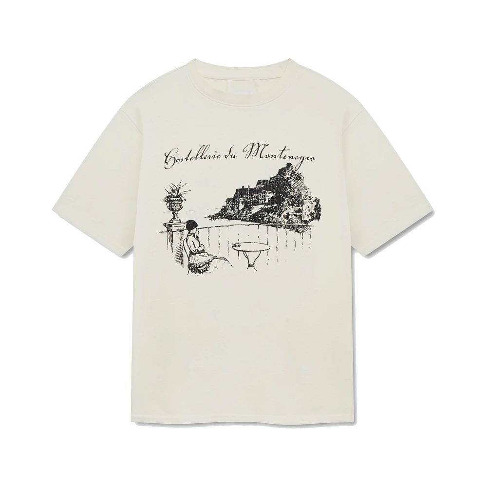 Rhude Montenegro Morada Tee Vintage White / Black