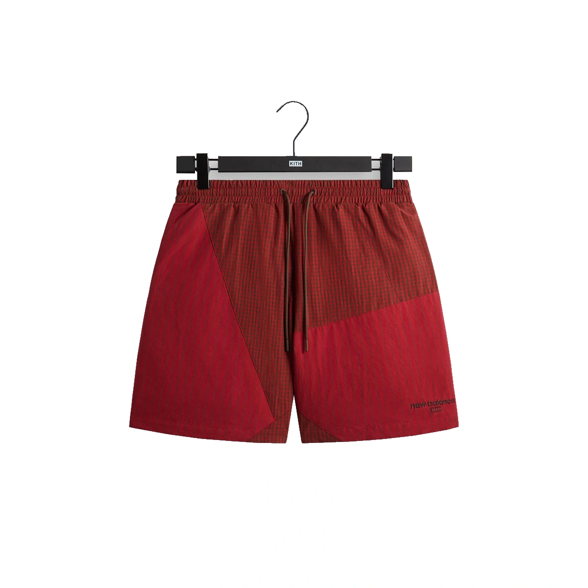 Kith & New Balance Poplin Mix Madison Short Biking Red
