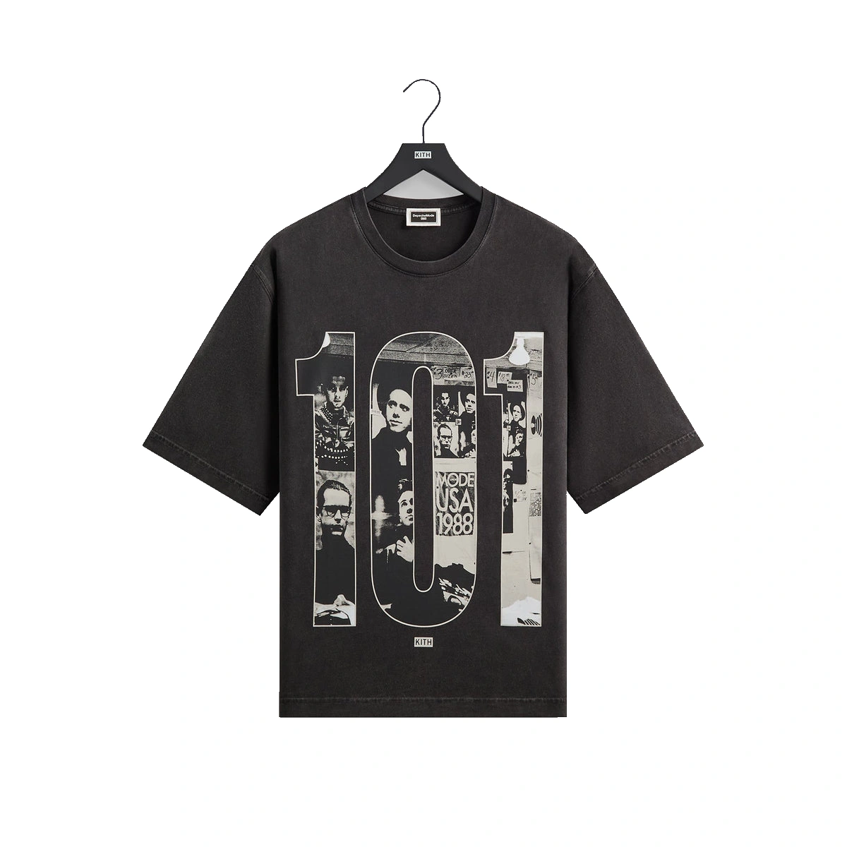 Kith Records for Depeche Mode 101 Live Vintage Alex Tee Black