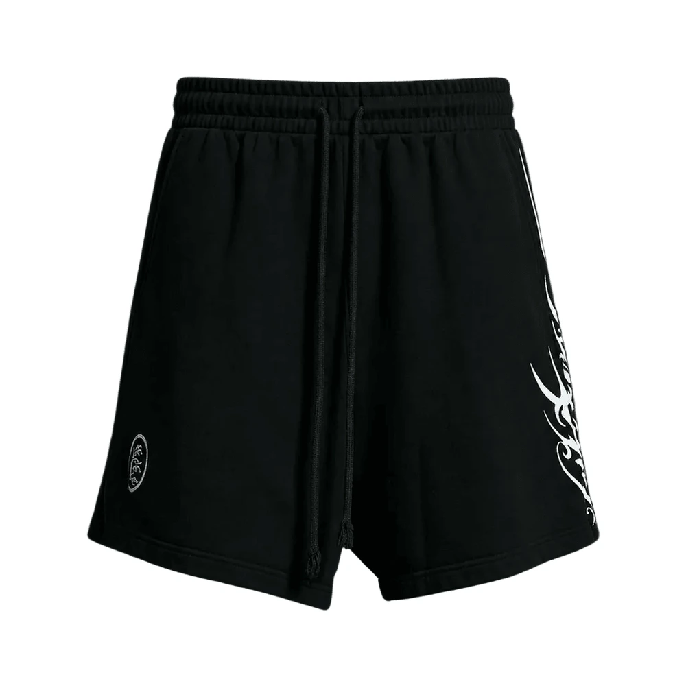 Hellstar Mega Ride Sweats Shorts Black