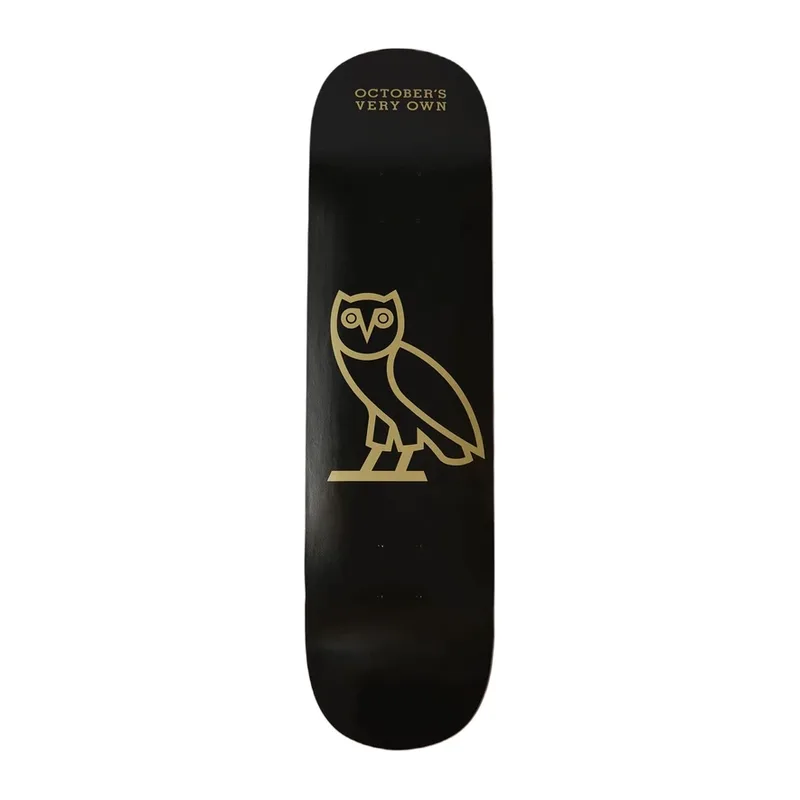 OVO Icon Skate Deck Black