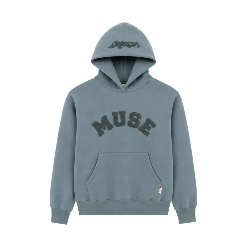 CBM Heavyweight Chenille Hoodie Indigo