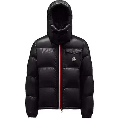 Moncler Montbeliard Short Down Jacket Black