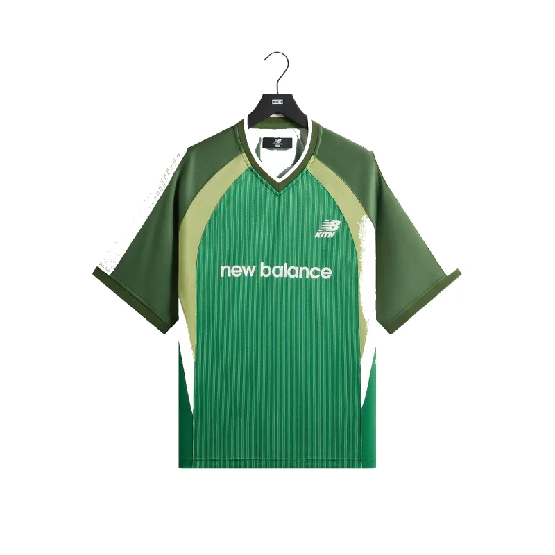Kith & New Balance Mesh Chase Jersey Spring Juniper