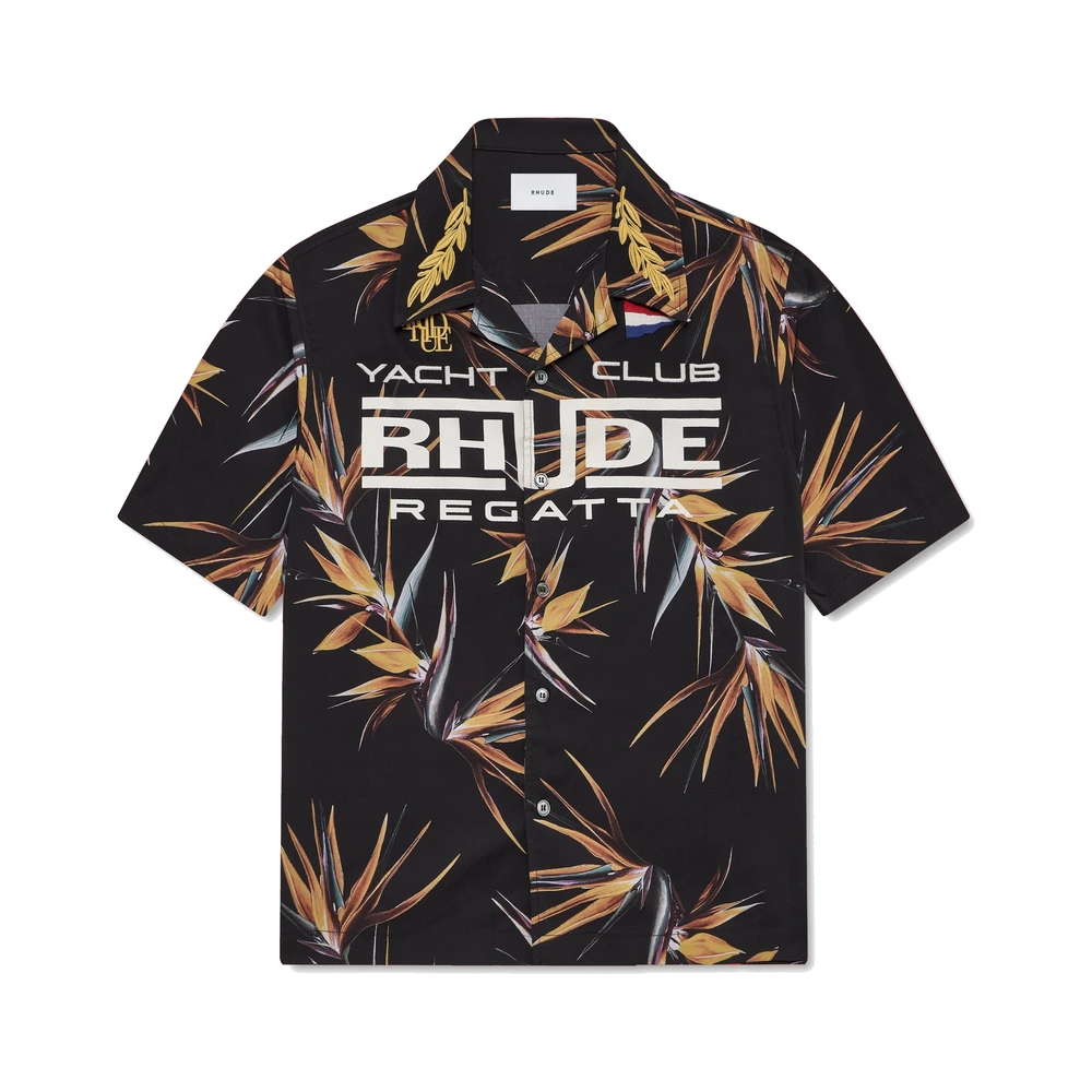 Rhude Regatta Club Hawaiian Shirt Multi