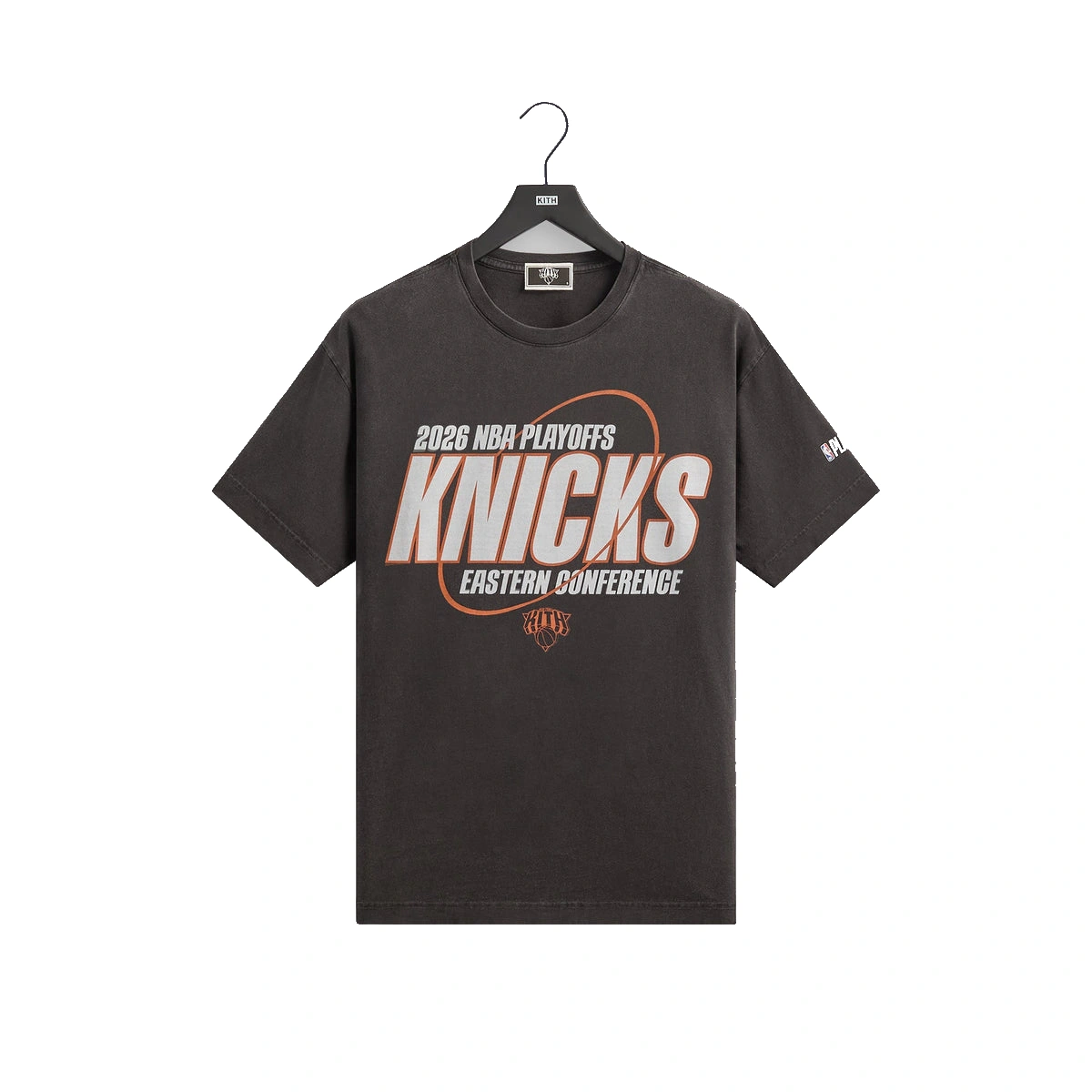 Kith for the New York Knicks Playoffs Tee Black