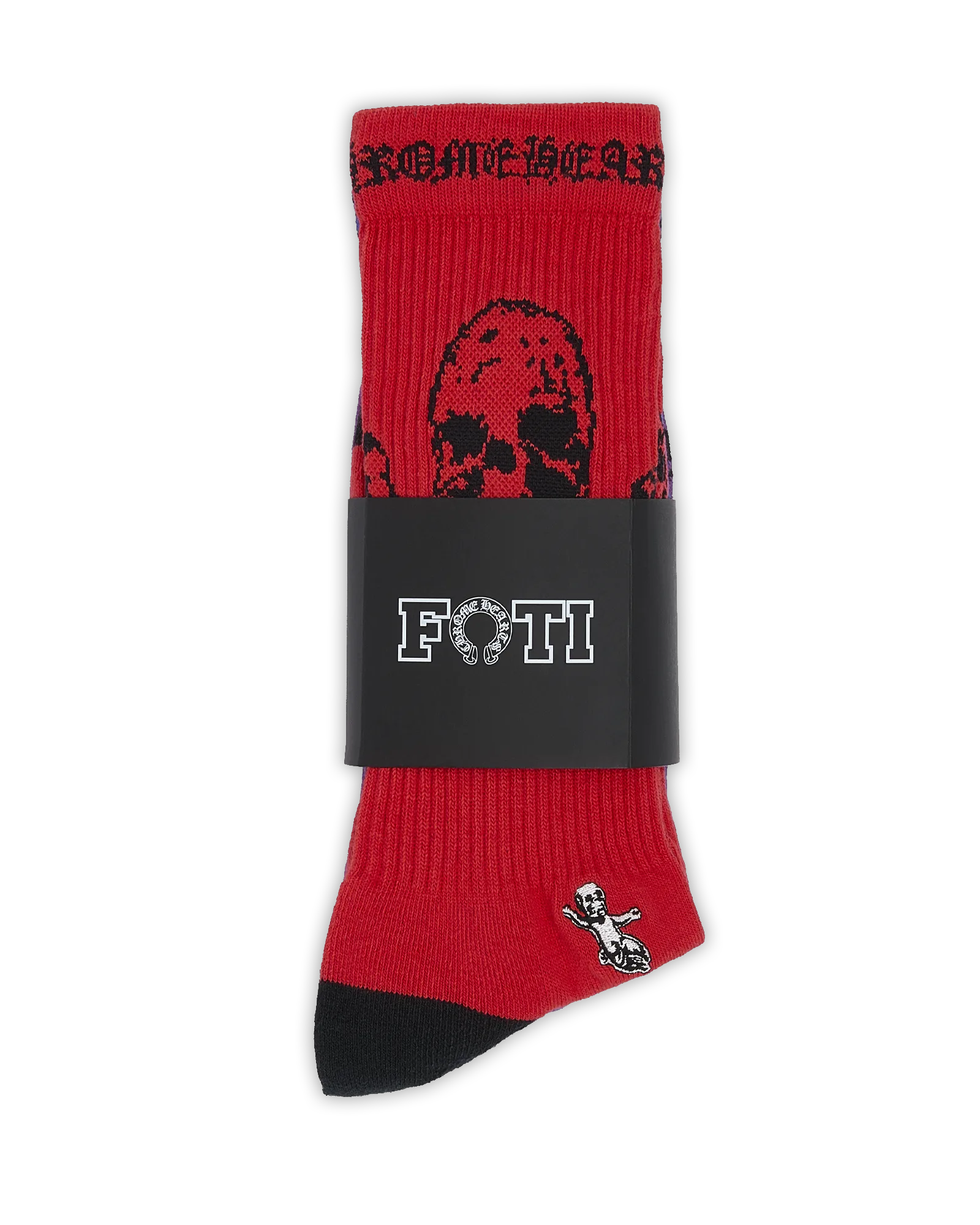 Chrome Hearts Foti Socks Blue Purple Red