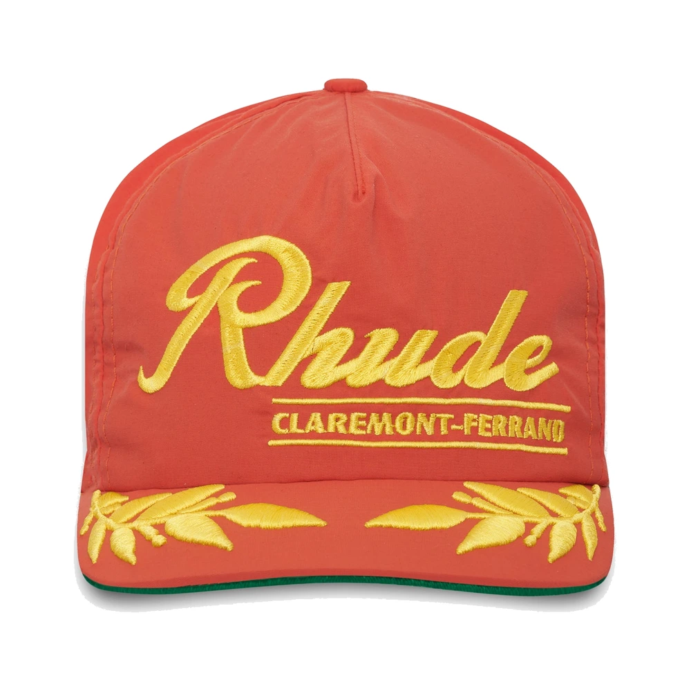 Rhude Clermont-Ferrand Souvenir Hat Bright Red / Yellow