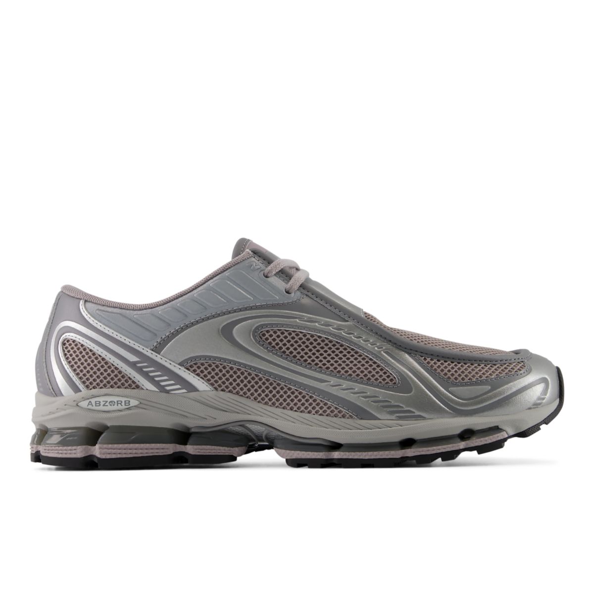 New Balance 1890A Truffle Salt and Silver Metallic U18909VF, right-facing side view on white