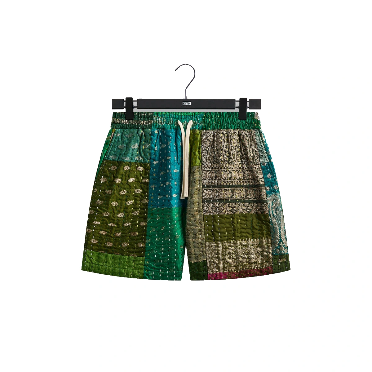 &Kin Tal Patchwork Short Green / Multi