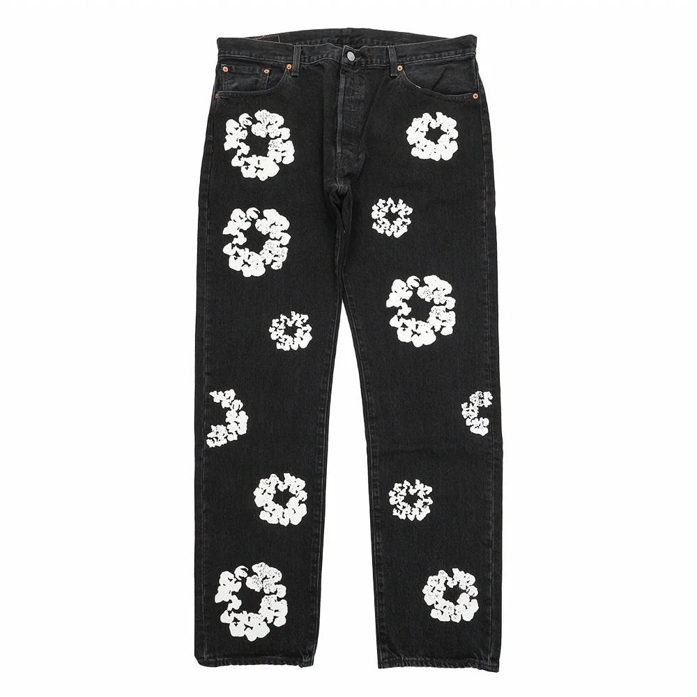 Denim Tears x Levi's Coton Wreath Jean Noir