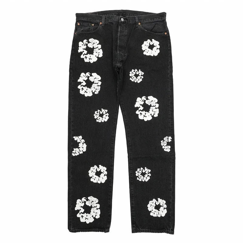 Denim Tears x Levi's Cotton Wreath Jean Black