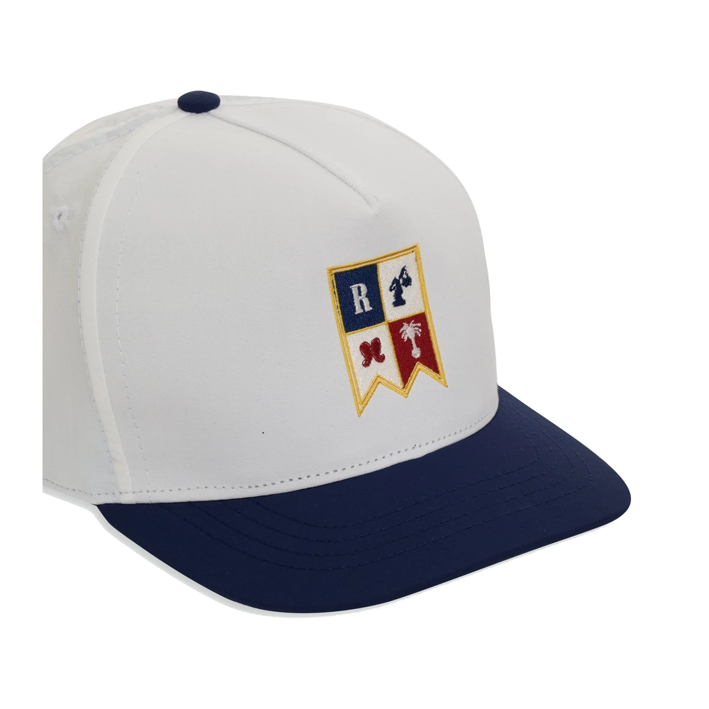 Rhude Harbor Crest Hat Navy / White